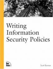 Cover art for Writing Information Security Policies
