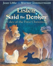 Cover art for Listen, Said the Donkey: Tales of the First Christmas