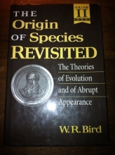 Cover art for The Origin of Species Revisited: The Theories of Evolution and of Abrupt Appearance [Volume 2]