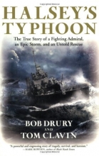 Cover art for Halsey's Typhoon: The True Story of a Fighting Admiral, an Epic Storm, and an Untold Rescue