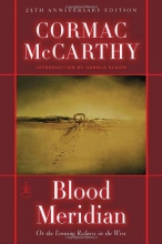 Cover art for Blood Meridian: Or the Evening Redness in the West (Modern Library)