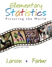 Cover art for Elementary Statistics: Picturing the World (3rd Edition)