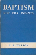Cover art for Baptism Not for Infants