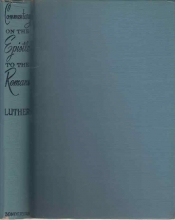 Cover art for COMMENTARY ON THE EPISTLE TO THE ROMANS a New Translation By J. Theodore Mueller