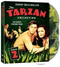 Cover art for The Tarzan Collection Starring Johnny Weissmuller, Vol. 2 