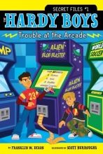 Cover art for Trouble at the Arcade (Hardy Boys: Secret Files)