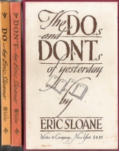 Cover art for The Dos and Don'ts of Yesterday - Do: A Little Book Of Early American Know-How &