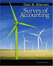 Cover art for Survey of Accounting