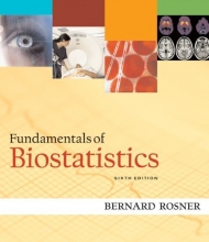 Cover art for Fundamentals of Biostatistics (with CD-ROM)