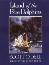 Cover art for Island of the Blue Dolphins: Illustrated Edition