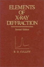 Cover art for Elements of X-Ray Diffraction (Addison-Wesley series in metallurgy and materials)