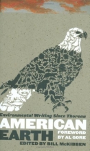 Cover art for American Earth: Environmental Writing Since Thoreau (Library of America)