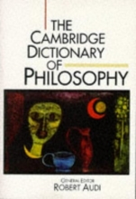 Cover art for The Cambridge Dictionary of Philosophy