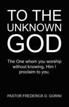 Cover art for TO THE UNKNOWN GOD
