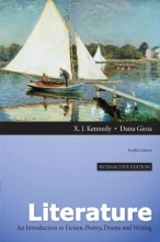 Cover art for Literature: A Introduction to Fiction, Poetry, Drama, and Writing, Interactive Edition (12th Edition)