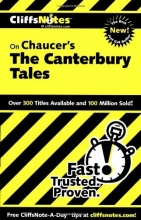 Cover art for The Canterbury Tales (Cliffs Notes)