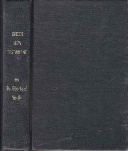 Cover art for Greek New Testament; Sixteenth Edition