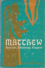 Cover art for Matthew : structure, Christology, kingdom