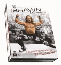 Cover art for WWE: The Shawn Michaels Story - Heartbreak & Triumph