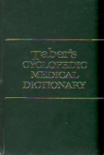 Cover art for Taber's Cyclopedic Medical Dictionary