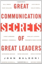 Cover art for Great Communication Secrets of Great Leaders