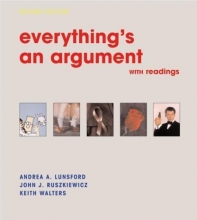 Cover art for Everythings an Argument With Readings: With Readings