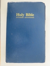 Cover art for Holy Bible Dictionary Concordance: Old and New Testaments in the King James Version