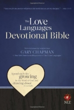 Cover art for The Love Languages Devotional Bible, Hardcover Edition (New Living Translation)