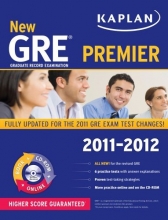 Cover art for New GRE 2011-2012 Premier with CD-ROM (Kaplan GRE)