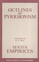 Cover art for Outlines of Pyrrhonism (Great Books in Philosophy)