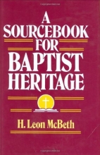 Cover art for A Sourcebook for Baptist Heritage