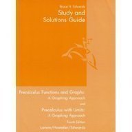 Cover art for Student Solutions Guide for Larson/Hostetler's Precalculus with Limits