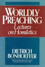 Cover art for Worldly Preaching: Lectures on Homiletics