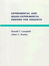 Cover art for Experimental and Quasi-Experimental Designs for Research