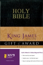 Cover art for Holy Bible KJV Gift & Award Bible, Revised Edition