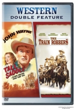 Cover art for The Train Robbers / Tall in the Saddle
