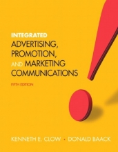 Cover art for Integrated Advertising, Promotion and Marketing Communications (5th Edition)