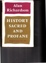 Cover art for History sacred and profane (Bampton lectures)
