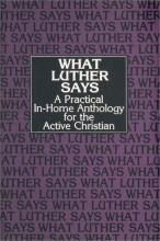 Cover art for What Luther Says