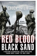 Cover art for Red Blood, Black Sand: Fighting Alongside John Basilone from Boot Camp to Iwo Jima