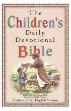 Cover art for The Children's Daily Devotional Bible (Contemporary English Version)
