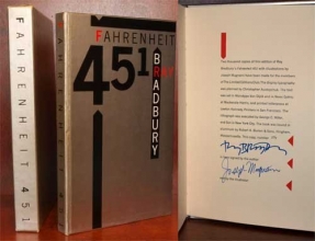 Cover art for Fahrenheit 451
