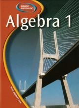 Cover art for Glencoe Algebra 1