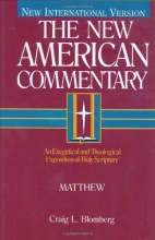 Cover art for The New American Commentary Volume 22 - Matthew