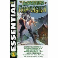 Cover art for Essential Monster Of Frankenstein Volume 1 TPB (Essential (Marvel Comics))