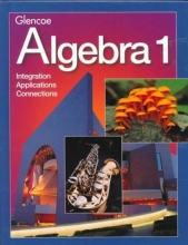 Cover art for Glencoe Algebra 1: Integration, Applications, Connections