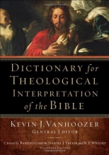 Cover art for Dictionary for Theological Interpretation of the Bible