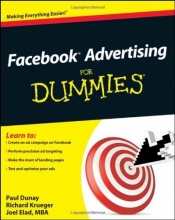 Cover art for Facebook Advertising For Dummies (For Dummies (Computers))