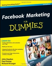Cover art for Facebook Marketing For Dummies