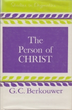 Cover art for THE PERSON OF CHRIST. [TRANSLATED BY JOHN VRIEND]